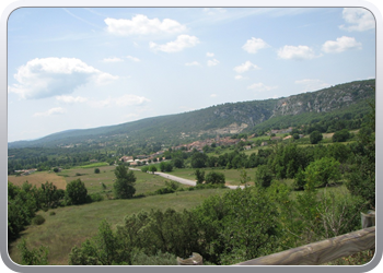 155 op weg naar Sts Croix du Verdon