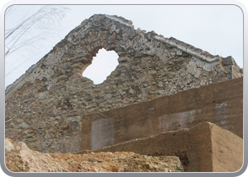 373 Uitzicht van op de ruine van Paderne